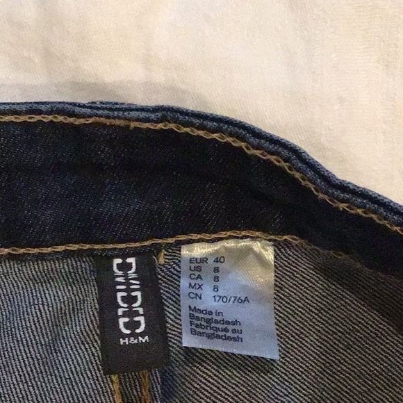 H & M Divided Skinny Jeans Legging’s Size 8 - Picture 3 of 4